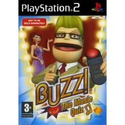 BUZZ! QUIZ MUSICAL PS2 (SEMI-NOVO)