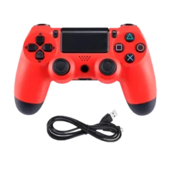 COMANDO DOUBLESHOCK 4 S/FIOS (VERMELHO) PS4 (NOVO)