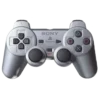 COMANDO SONY DUALSHOCK 2 PRATA 1