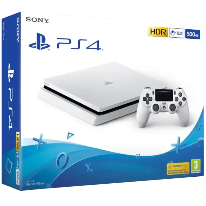 CONSOLA PLAYSTATION 4 SLIM 500GB BRANCA FC 1 1