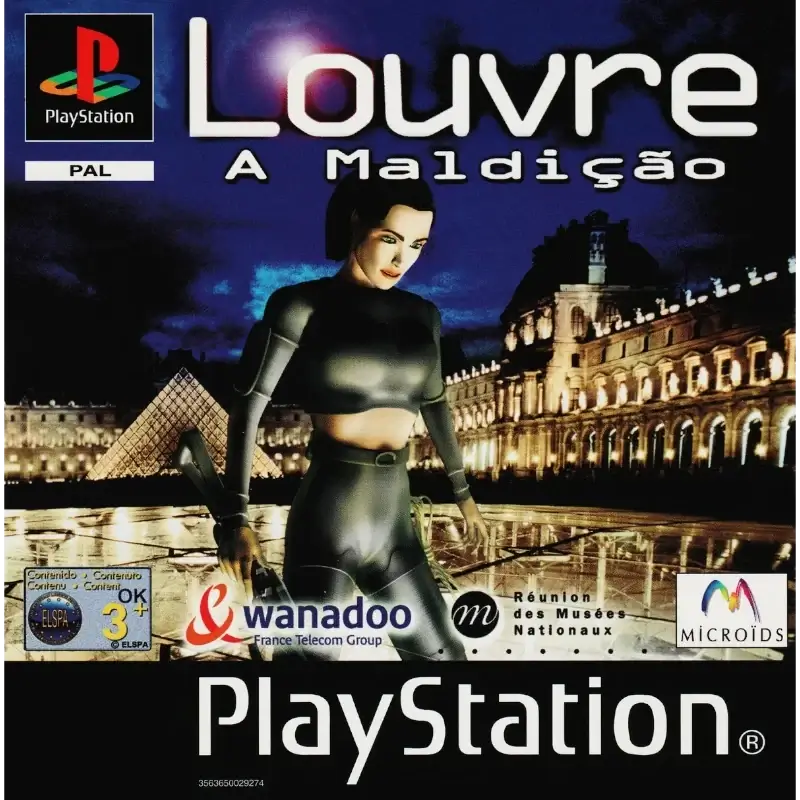 LOUVRE A MALDICAO PT PSX FRONT