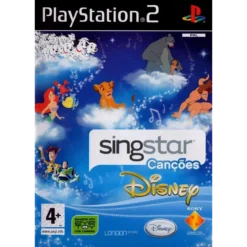 SINGSTAR CANÇÕES DISNEY PS2 (SEMI-NOVO)