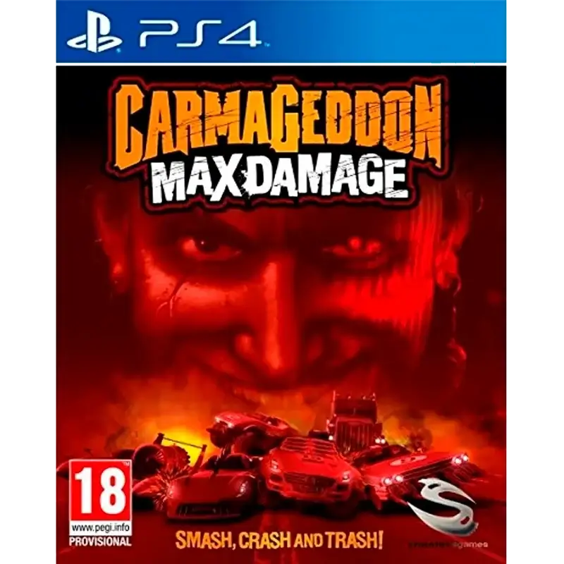 CARMAGEDDON MAX DAMAGE PS4 SEMI NOVO CAPA