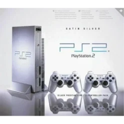 CONSOLA PLAYSTATION 2 FAT PRATA 3