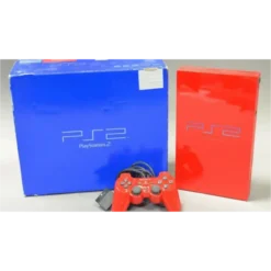CONSOLA PLAYSTATION 2 FAT VERMELHA 2