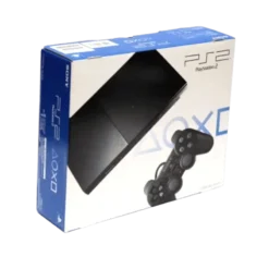 CONSOLA PLAYSTATION 2 SLIM (PRETA) (COMPLETA)
