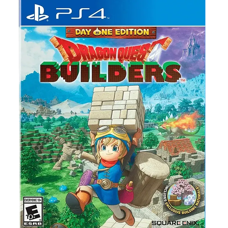 DRAGON QUEST BUILDERS DAY ONE EDITION PS4 SEMI NOVO CAPA