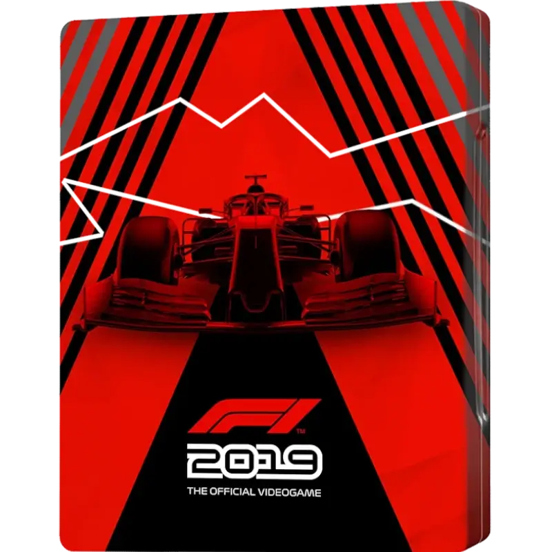 F1 2019 THE OFFICIAL VIDEOGAME STEELBOOK EDITION PS4 SEMI NOVO CAPA