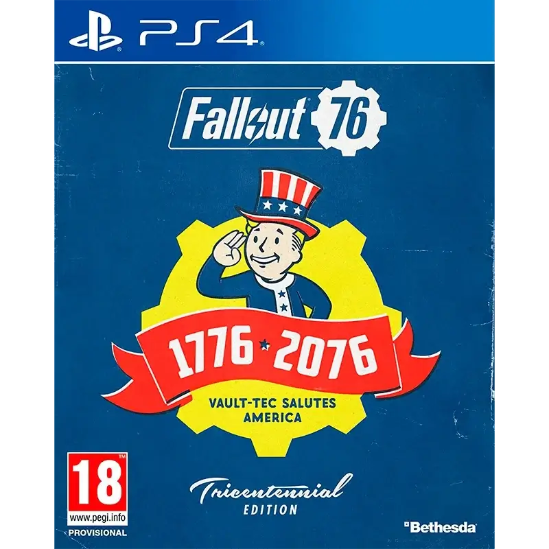 FALLOUT 76 TRICENTENNIAL EDITION PS4 SEMI NOVO CAPA