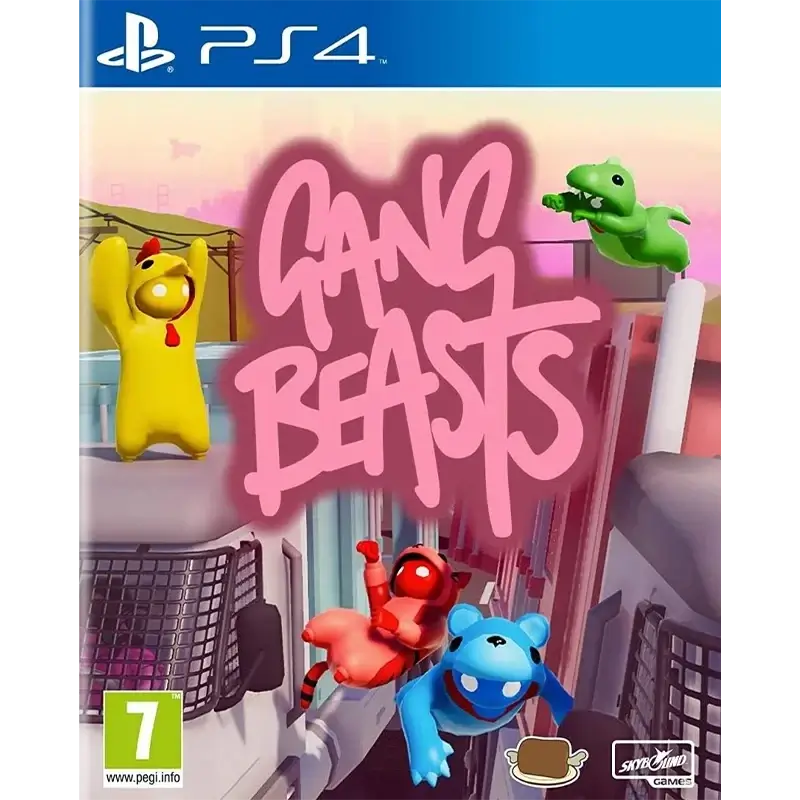 GANG BEASTS PS4 SEMI NOVO CAPA