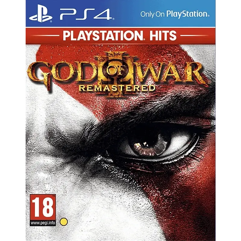 GOD OF WAR III REMASTERIZADO PLAYSTATION HITS PS4 SEMI NOVO CAPA