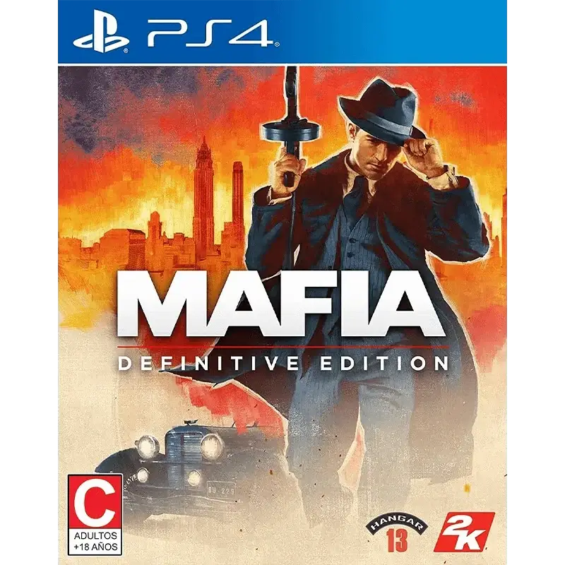 MAFIA DEFINITIVE EDITION PS4 SEMI NOVO CAPA