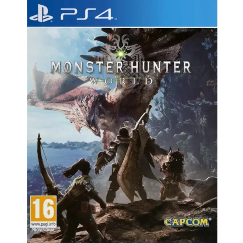 MONSTER HUNTER WORLD PS4 SEMI NOVO CAPA