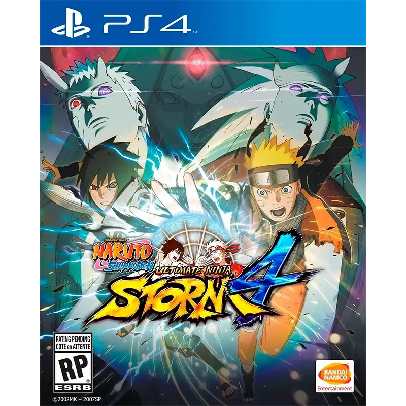 NARUTO SHIPPUDEN ULTIMATE NINJA STORM 4 PS4 SEMI NOVO CAPA