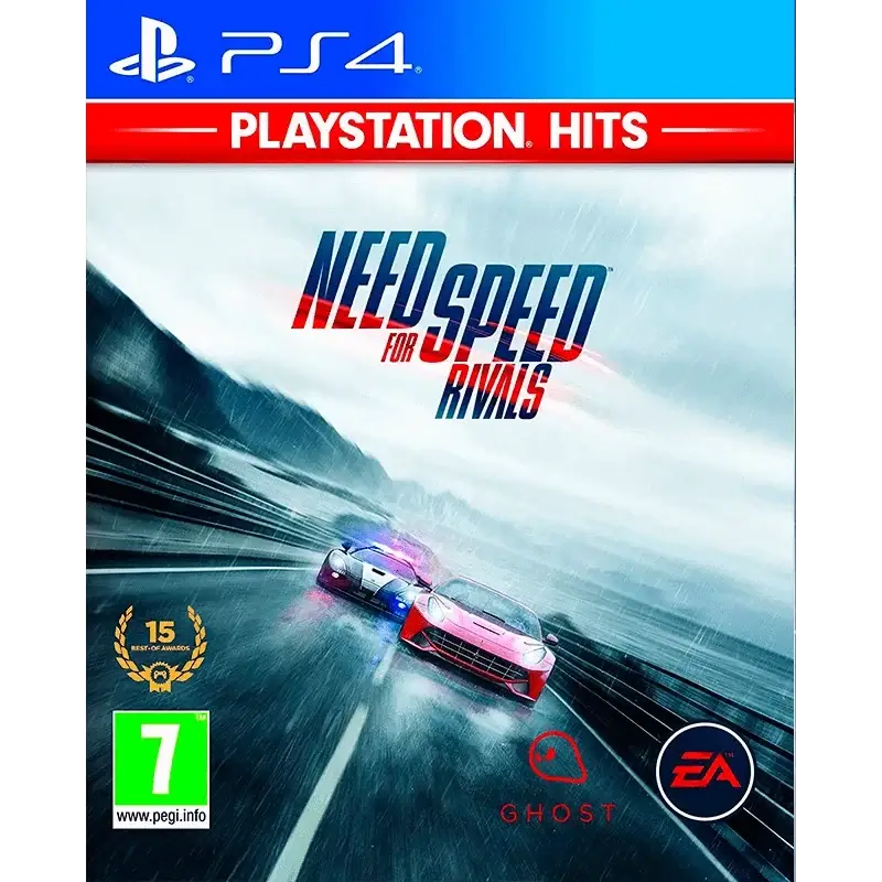 NEED FOR SPEED RIVALS PLAYSTATION HITS PS4 CAPA