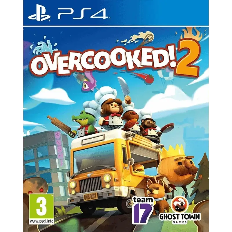 OVERCOOKED 2 PS4 capa