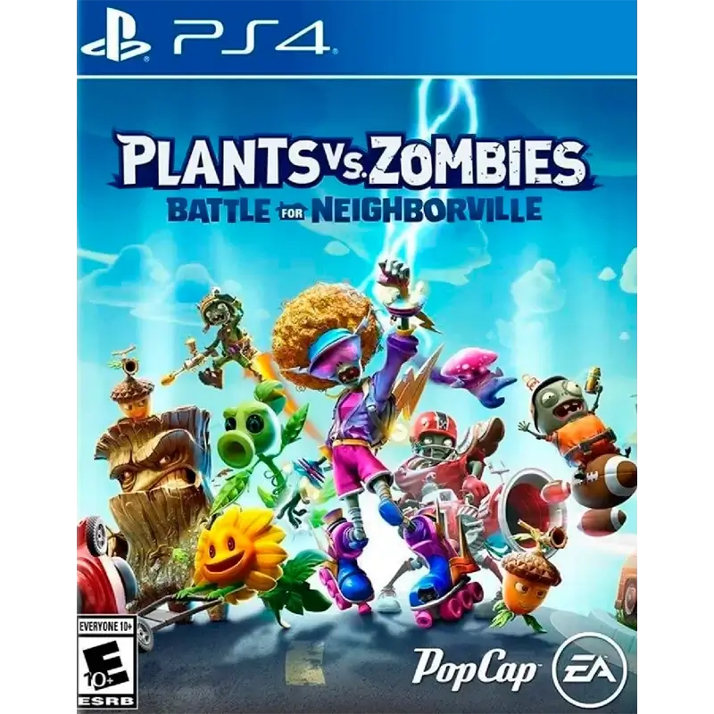 PLANTS VS. ZOMBIES BATTLE FOR NEIGHBORVILLE PS4 SEMI NOVO capa