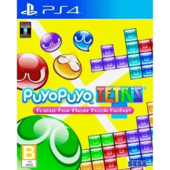 PUYO PUYO TETRIS FRANTIC FOUR-PLAYER PUZZLE MASHUP! PS4
