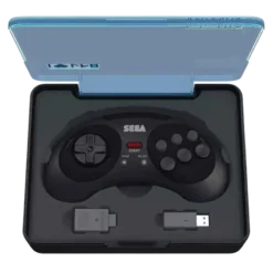 RETRO-BIT COMANDO SEGA MEGA DRIVE BLUETOOTH 2.4GHZ + ADAPTADOR WIRELESS (BLACK)
