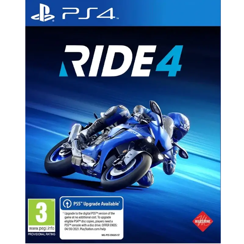 RIDE 4 PS4 SEMI NOVO FC1