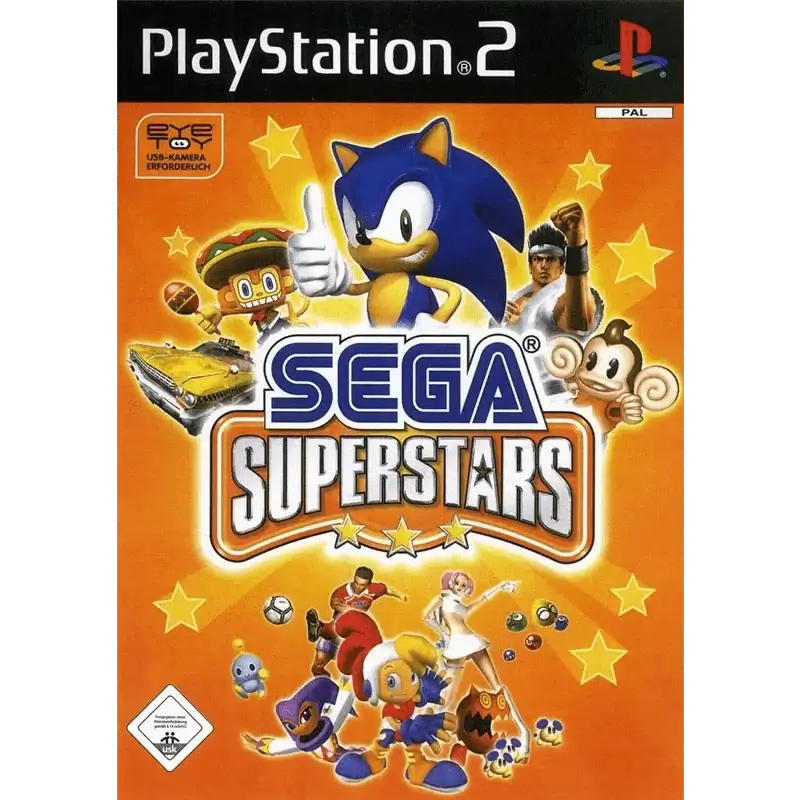 SEGA SUPERSTARS PS2 SEMI NOVO 1