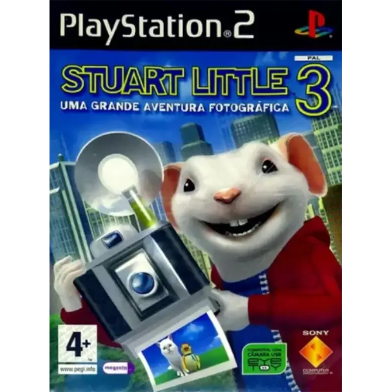 STUART LITTLE UMA GRANDE AVENTURA FOTOGRAFICA PS2 1