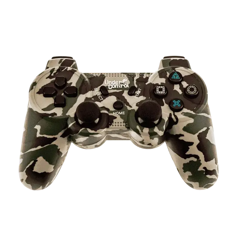 UNDERCONTROL COMANDO BLUETOOTH PS3 CAMUFLADO FRONT