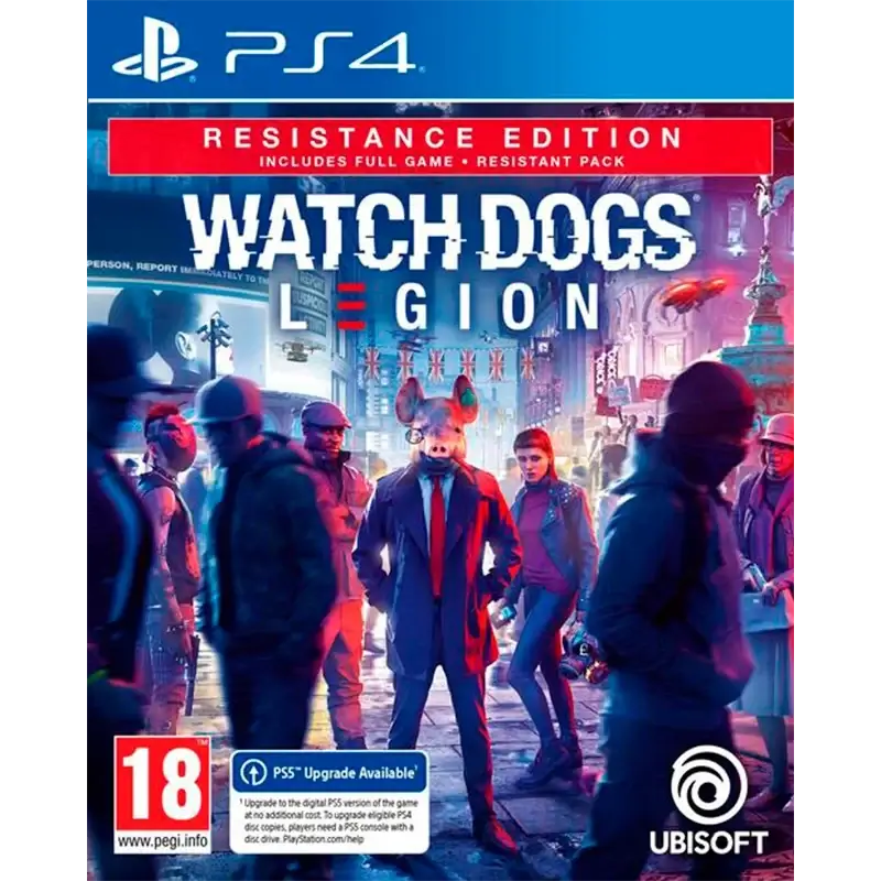 WATCH DOGS LEGION RESISTANCE EDITION CAPA