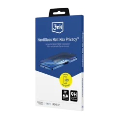 3MK HARDGLASS MATT MAX PRIVACY IPHONE 15/16