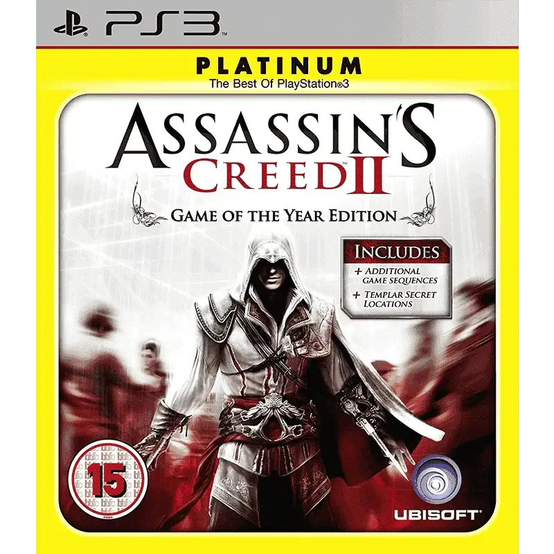 ASSASSINS CREED II GAME OF THE YEAR EDITION PLATINUM PS3 800X800