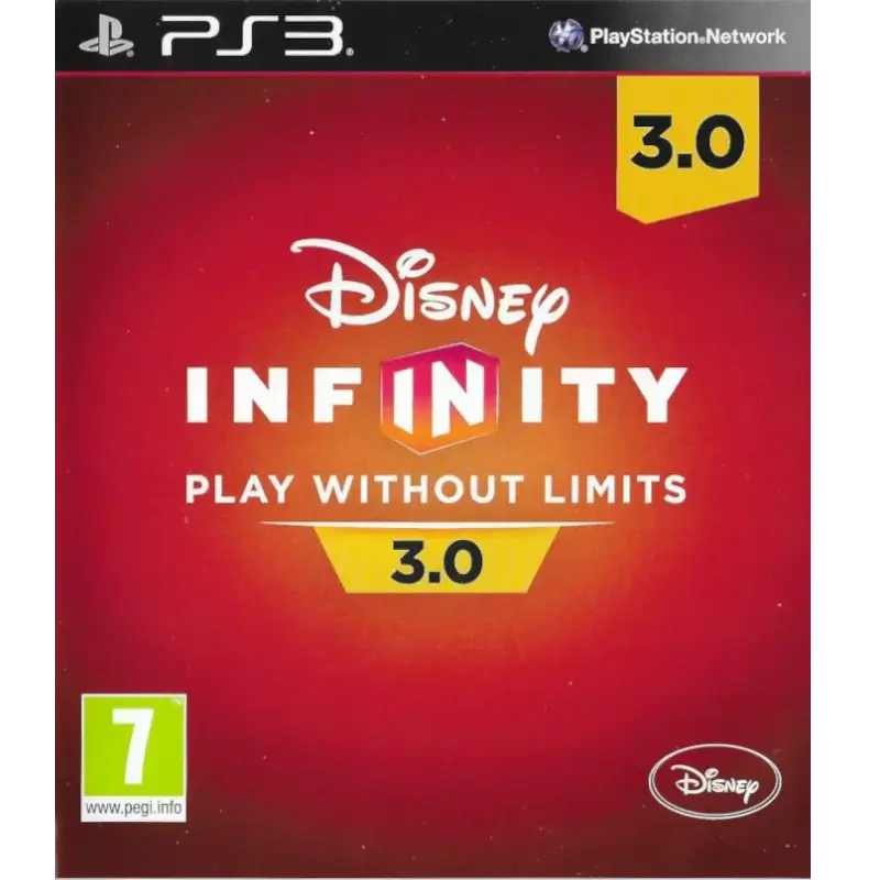 DISNEY INFINITY PLAY WITHOUT LIMITS 3.0 PS3 SEMI NOVO FC