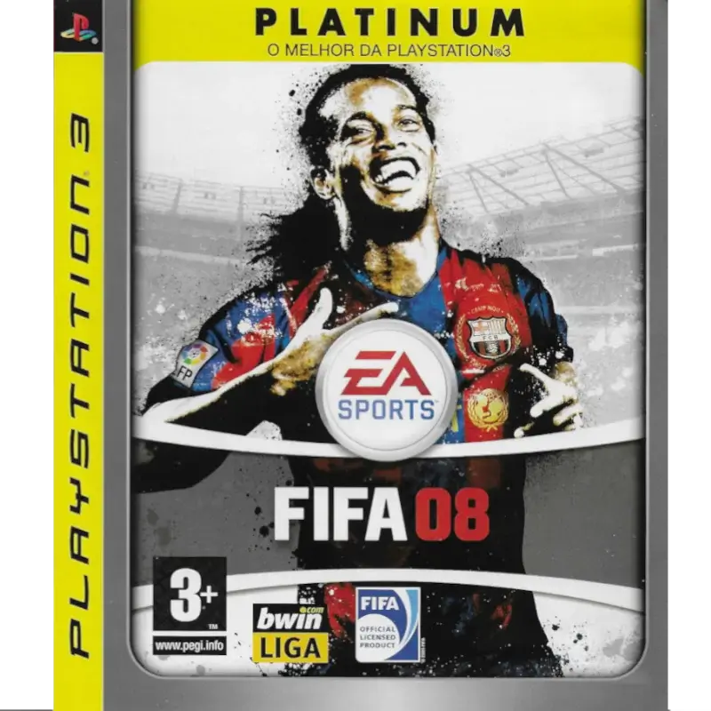 FIFA 08 PLATINUM PS3 SEMI NOVO FC 1