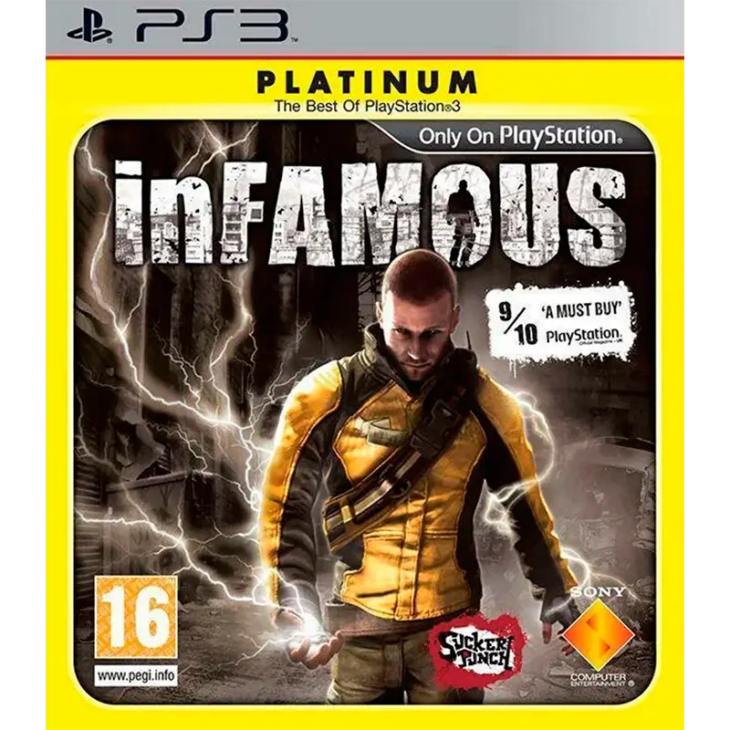 INFAMOUS PLATINUM PS3 FC 800X800