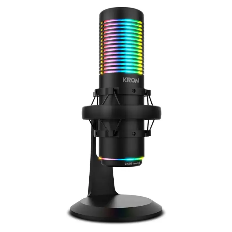 KROM KAZE RGB STREAMING MICROPHONE 2