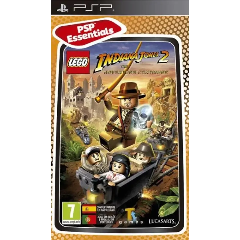 LEGO INDIANA JONES 2 THE ADVENTURE CONTINUES PSP ESSENTIALS FC