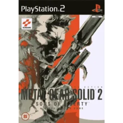 METAL GEAR SOLID 2: SONS OF LIBERTY PS2 (SEMI-NOVO)