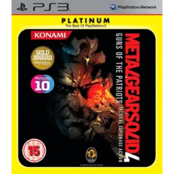 METAL GEAR SOLID 4 GUNS OF PATRIOTS (PLATINUM) PS3