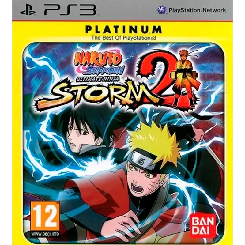 NARUTO SHIPPUDEN ULTIMATE NINJA STORM 2 PLATINUM PS3 FC 800X800