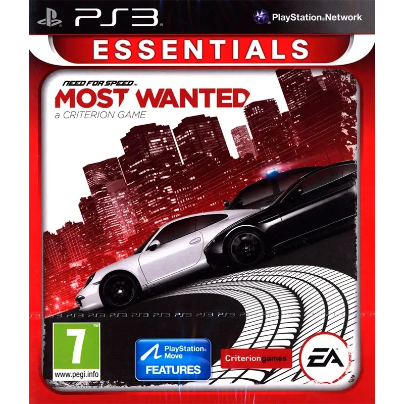 NEED FOR SPEED MOST WANTED ESSENTIALS PS3 800X800