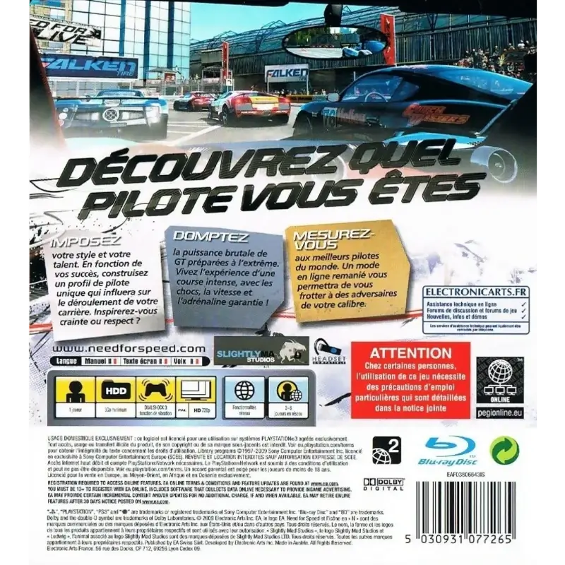 NEED FOR SPEED SHIFT PS3 - Image 3