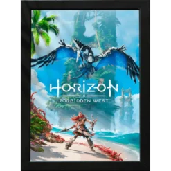 QUADRO LENTICULAR HORIZON (FORBIDDEN WEST) (25CMX20CM)
