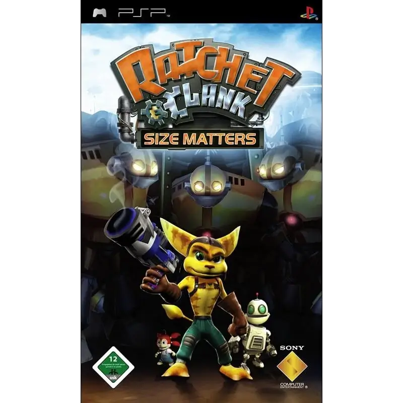 RATCHET CLANK SIZE MATTERS PSP SEMI NOVO FC