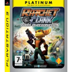 RATCHET AND CLANK TOOLS OF DESTRUCTION PS3 (PLATINUM) (SEMI-NOVO)