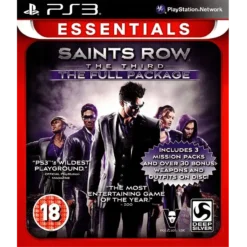 SAINTS ROW: THE THIRD (THE FULL PACKAGE) (ESSENTIALS) PS3