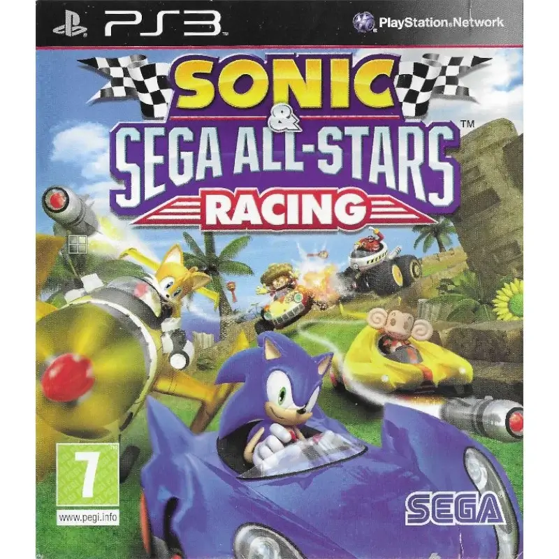 SONIC SEGA ALL STARS RACING PS3 FC