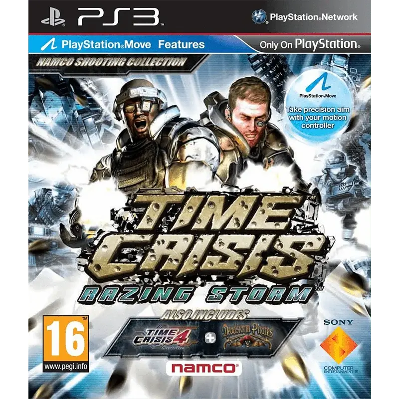 TIME CRISIS RAZING STORM PS3 800X800