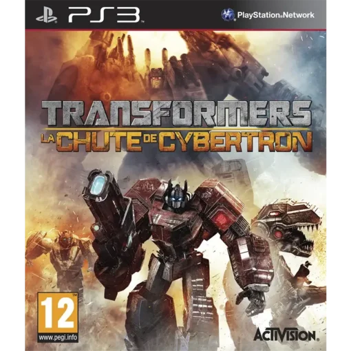 TRANSFORMERS FALL OF CYBERTRON PS3 FRONT COVER 800X800