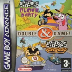 2 GAMES IN 1 CARTOON NETWORK BLOCK PARTY + CARTOON NETWORK SPEEDWAY