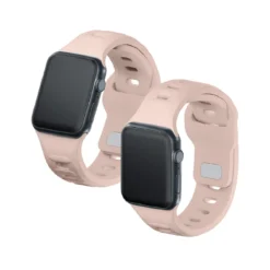 3MK PULSEIRA DE SILICONE PARA APPLE WATCH LATTE 1