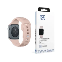 3MK PULSEIRA DE SILICONE PARA APPLE WATCH LATTE 6